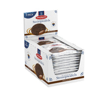 Load image into Gallery viewer, DAELMANS Chocolate JUMBO Stroopwafels 1PK (case of 96)